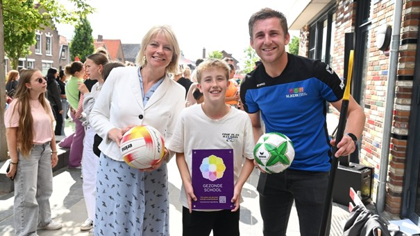 Kindcentrum Het Baken is eerste Gezonde School van Nijkerk